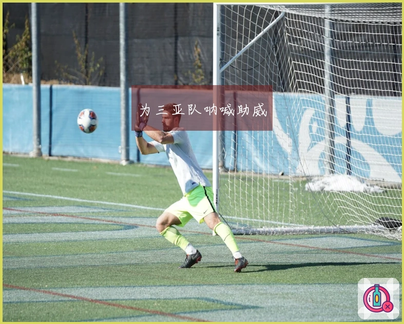 为三亚队呐喊助威